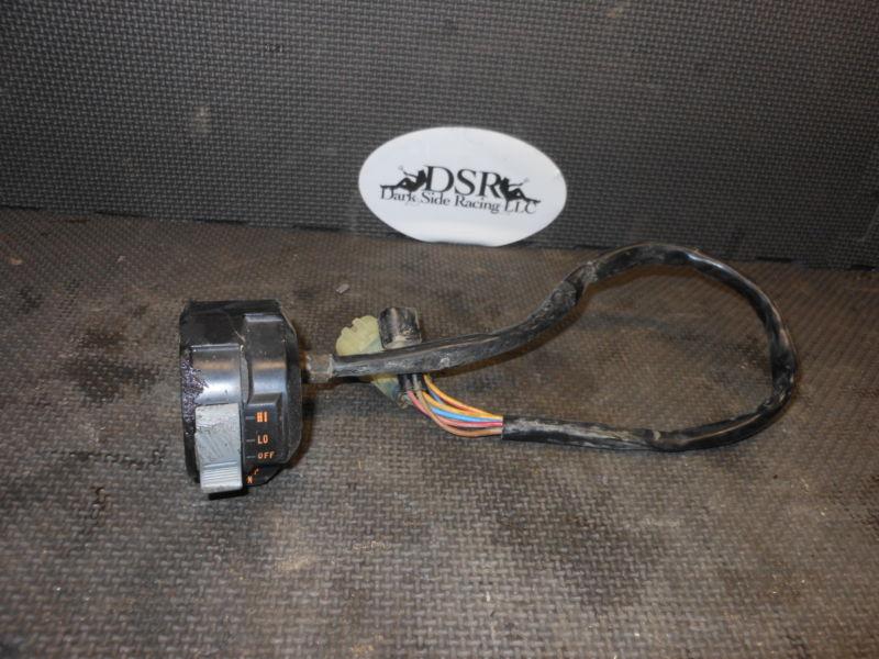 Yamaha yfz450, light and kill switch, on off (yfz 450) 04-05