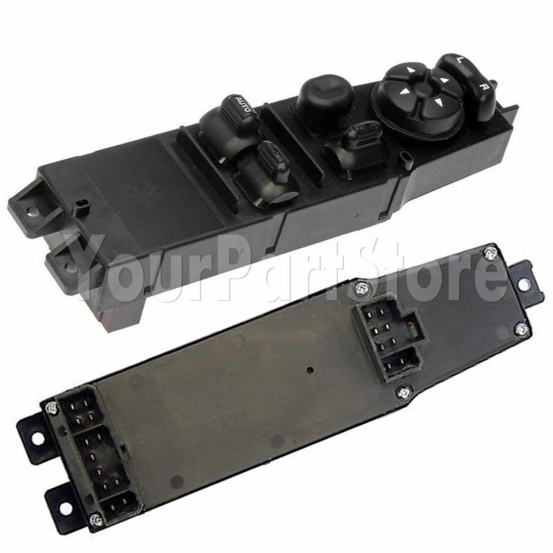 97-01 cherokee 2 door driver side left front master power mirror & window switch