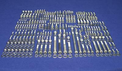 Suzuki lt500r lt 500r quadzilla polished stainless steel atv bolt kit