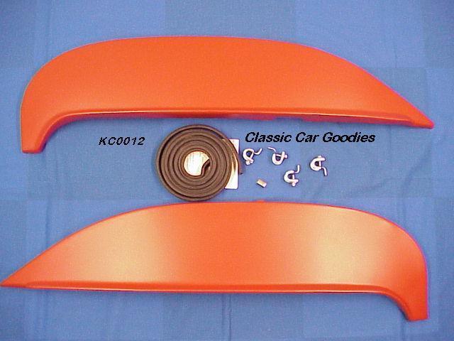 1963 chevy fender skirts impala belair biscayne metal