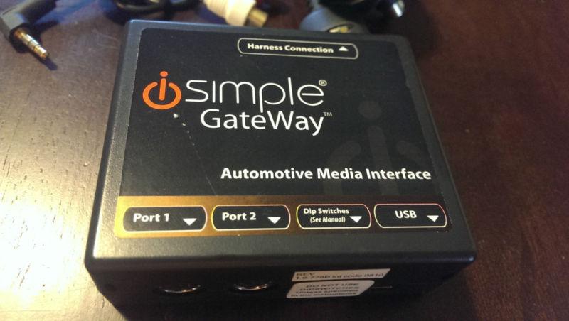 Isgm573 isimple 2005-2009 ipod iphone interface w/ aux-in g6 cobalt malibu gm