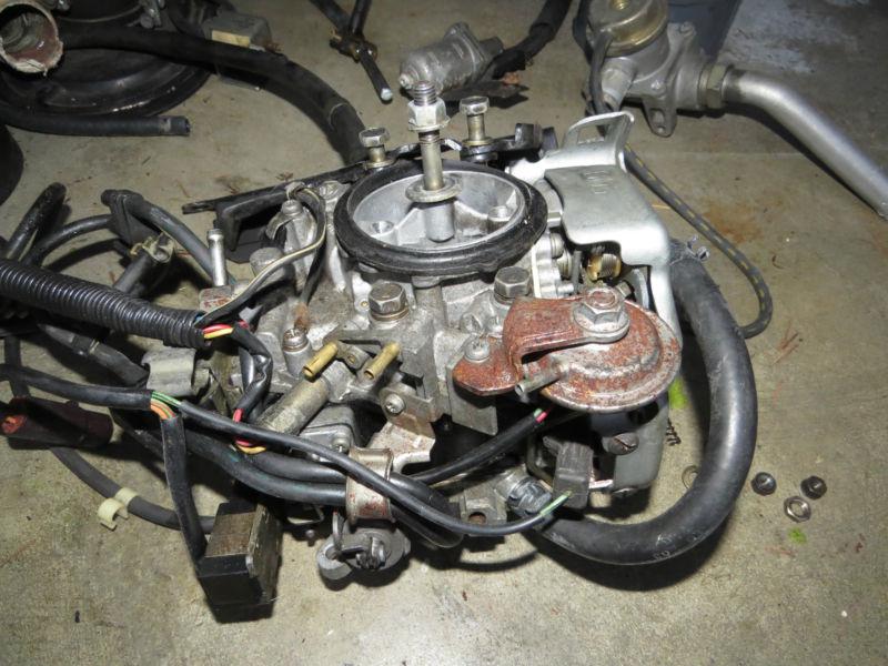 1984 Mikuni Solex 2BBL Carburetor for Mitsubishi 2.6L 2555cc Engine, US $180.00, image 2