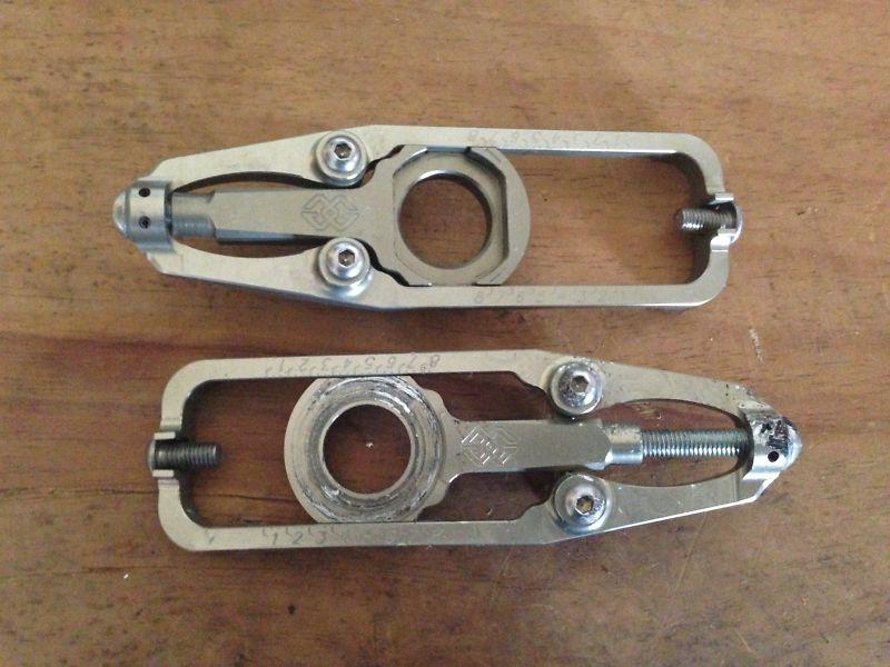 2005/2006 suzuki gsxr1000 gillies superbike chain adjuster's
