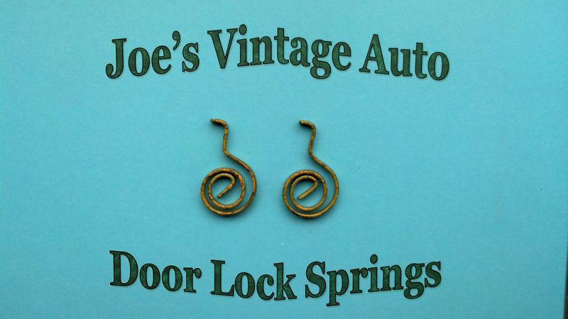 1936(late) 1937 dodge chrysler plymouth desoto door lock latch springs