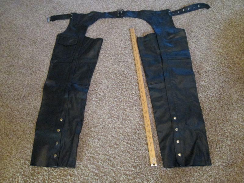 Good leather motorcycle chaps 