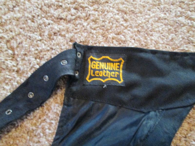 Good Leather Motorcycle Chaps , US $30.00, image 4