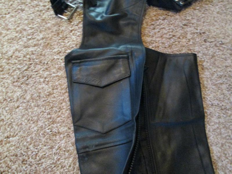 Good Leather Motorcycle Chaps , US $30.00, image 6