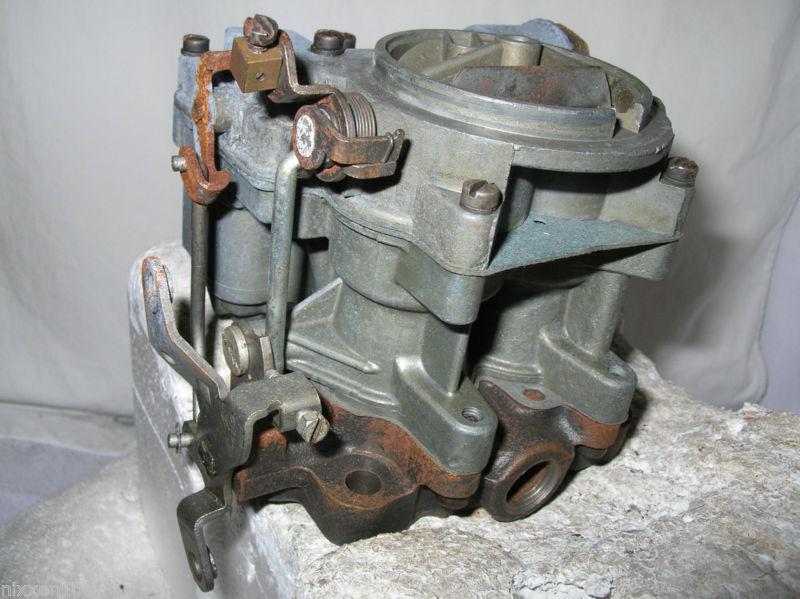 Ros 2bbl manual choke carburetor 63-67 chevrolet 283 cid v8 c10 pickup gmc truck