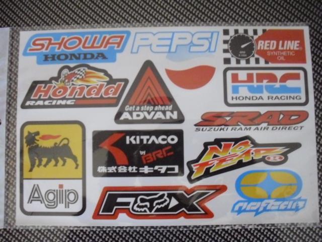  atv motocross assortment sticker decal 