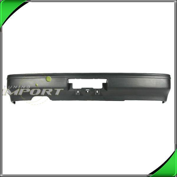 88-89 honda civic 4dr rear bumper cover replacement raw black plastic non-primed