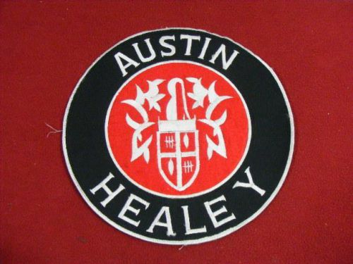Large austin healy patch 8 1/2" unused