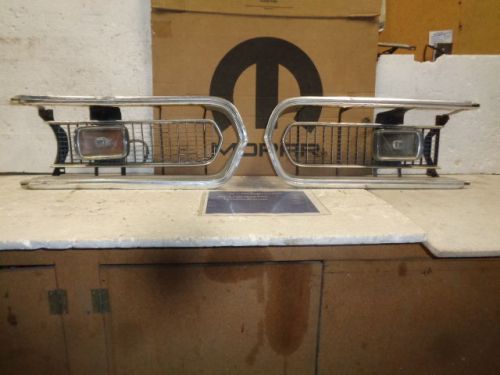 1967 plymouth barracuda right &amp; left inner grills &amp; turn signals