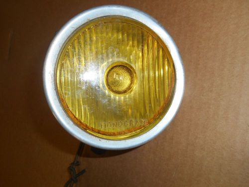 Vintage monogram amber lens  fog light