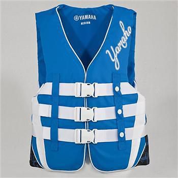 Yamaha womens nylon pfd life vest blue s