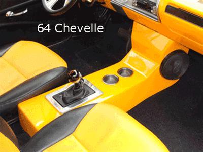 64,65,66,67,68,70 chevelle el camino center console classic muscle cars #3