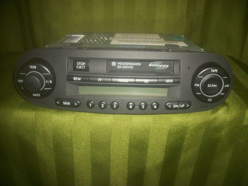 U  vintage  volkswagen monsoon delphi car radio / stereo