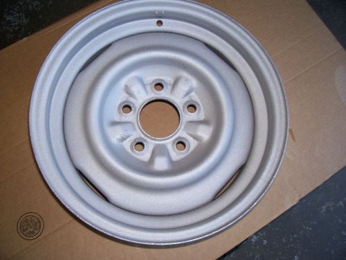 1965 corvette 15x5.5 factory gm chev steel wheels (1)