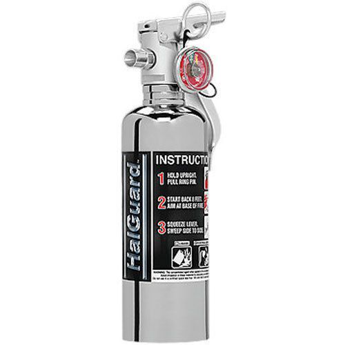 H3r performance  1 lb model hg100c - chrome clean agent fire extinguisher