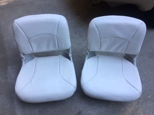 2 lightly used tempress swivel boat seats
