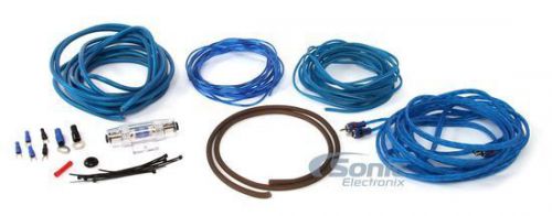 Sound quest sqk8 complete 8 awg gauge amplifier wiring kit w/ 2 channel rca