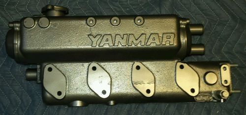 Yanmar 4jh exhaust manifold heat exchanger