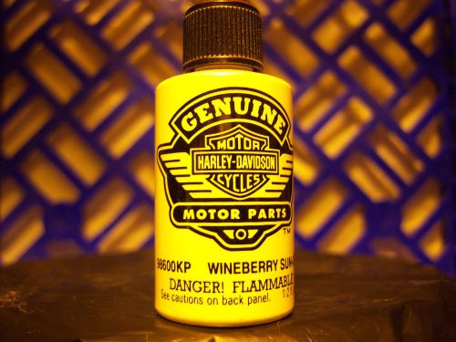 Harley new oem nos touch up paint wineberry sun-glo 98600kp