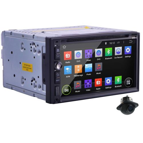 In dash android 4.4 car dvd player 3g wifi radio ipod bt 1080p 1g cpu sd+camera