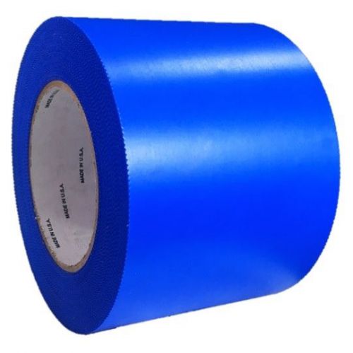 Impact tapes blue shrink wrap tape (4" x 60 yd) made in usa "pinked edge"