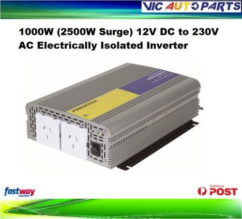 1000w (2500w surge) 12vdc to 230vac electrically isolated inverter