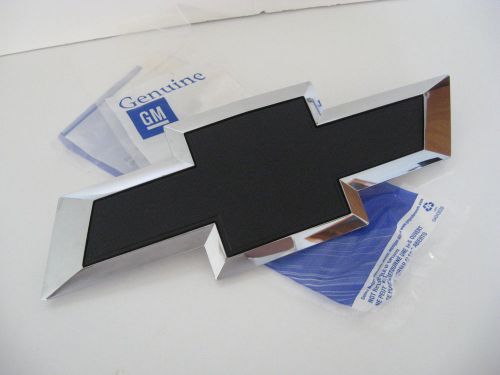 2014 2015 chevy silverado black  bowtie bow tie grille emblem badge oem 22786809