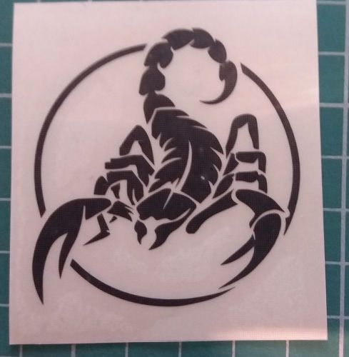 Scorpio  moto vinyl decal sticker sport racing emblem for car and moto , helmet