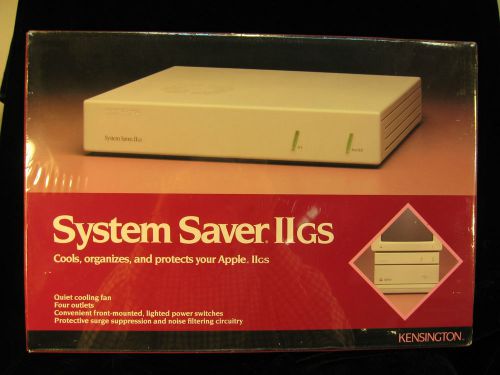 Kensington system saver iigs new old inventory model 62314 for the apple iigc