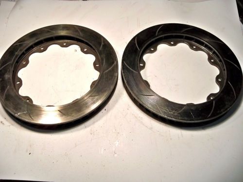 Brembo 1 1/4" rear brake rotors 10 bolt nascar arca #09.9222.71 &amp; .81