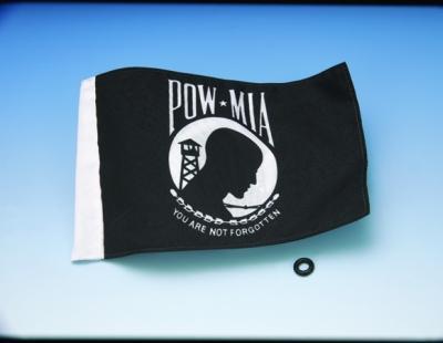 Pow - mia replacement flag 6 x 9 for 3/8" honda goldwing flag pole #4-248 