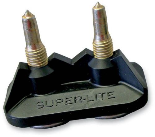 Stud boy super-lite pro series single backer plates black .75" 2513-p1-blk