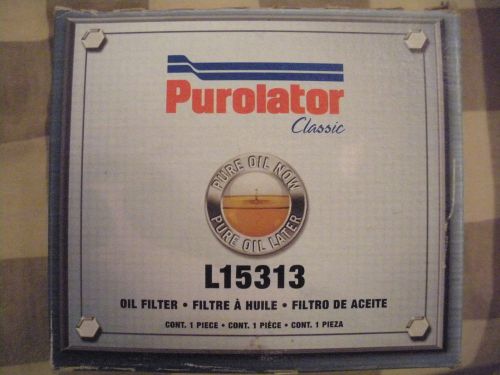Engine oil filter purolator l15313