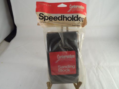 Carborundum speed holder new old stock  auto body repair garage shop paint metal