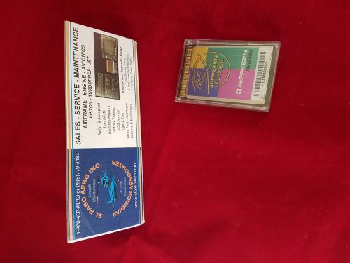 Jeppesen nav data card p/n 14279-04. $50