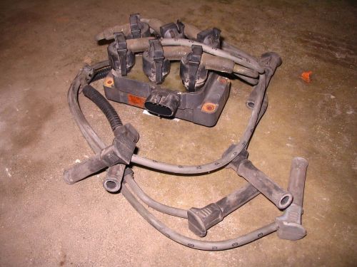 2003-2010 ford explorer 4.0l ignition coil with spark plug wires