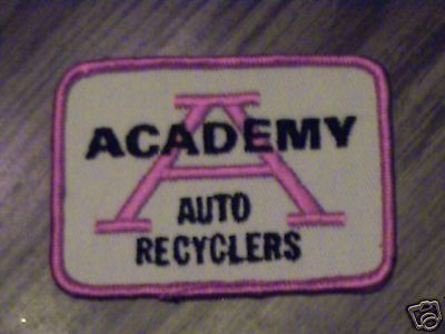 Vintage,old stock,academy auto recyclers,rare company