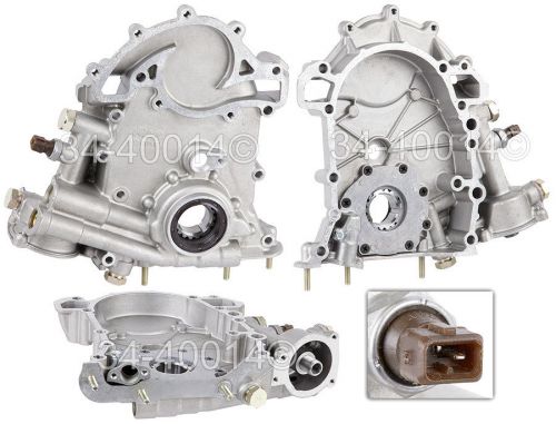 Brand new genuine oem oil pump / front timing cover fits land rover discovery ii