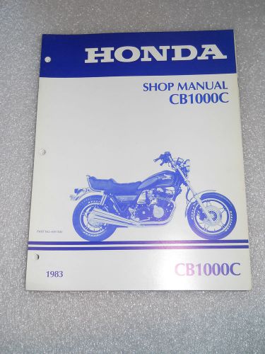 Honda cb1000 1983 official shop  service manual