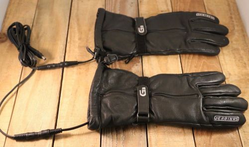 Motorcycle heated gloves gerbings g3 xlarge men's biker leather gloves
