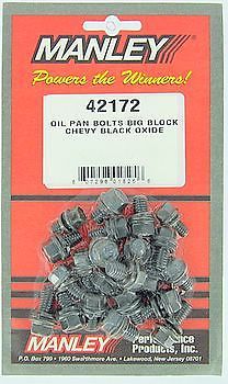 42172 manley oil pan bolt kit big block chevy 396 427 454