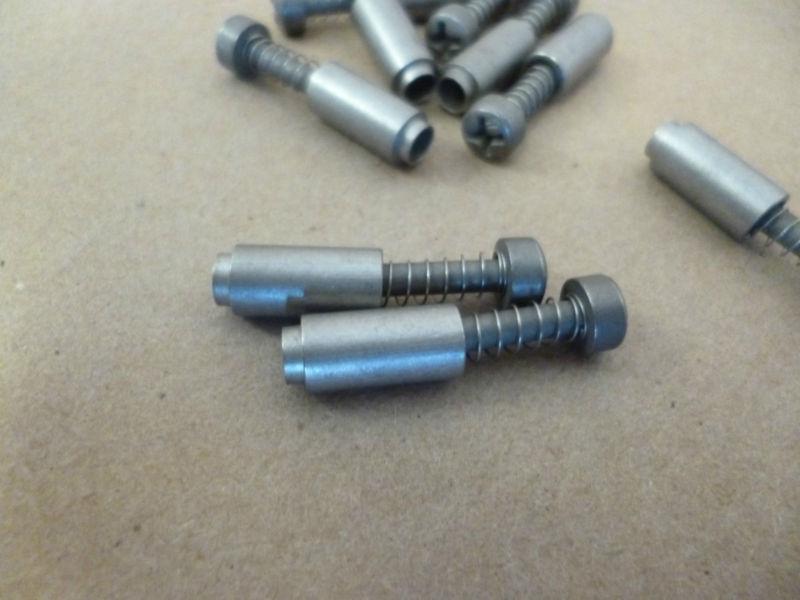 Sell MILITARY AIRCRAFT SS SPRING LOADED PANEL SCREWS , 9pcs , ALCOA