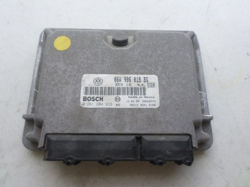 99-01 vw jetta ecu ecm computer module unit 06a 906 018 bg bosch 0 261 204 933