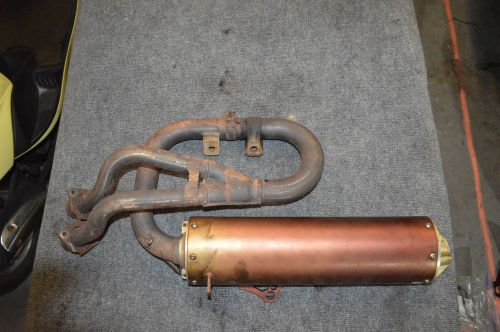 Sell 2006 Yamaha Rhino 660 F/S exhaust OEM headers DG can pipe in West