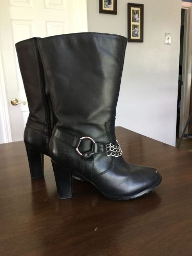 Harley davidson boots ladies size 8