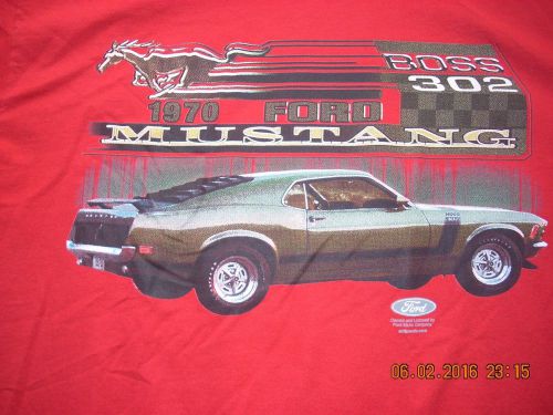 1970 ford mustang licensed  t-shirt  size l