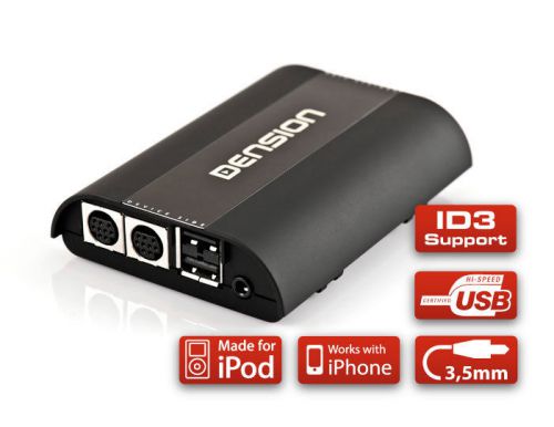 Dension gateway 500s gw53mo2 dual fot iphone 4s ipod mercedes porsche audi bmw